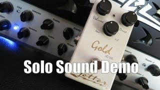 Video thumbnail for Jetter Gold 45/100 Overdrive Pedal - Solo Sound Demo by EytschPi42