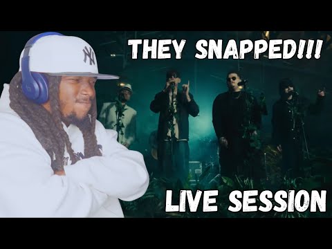 KIING REACTS to DESH LIVE ft AZAHRIAH, YOUNG FLY, LORD PANAMO (OFFICIAL LIVE SESSION)