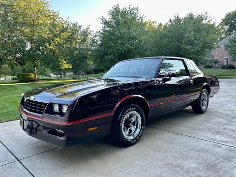 1985 Chevy Monte Carlo SS w/ 7K Original Miles! Available at www.bluelineclassics.com
