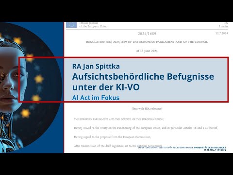 10. Jan Spittka - Aufsichtsbehördliche Befugnisse unter der KI-VO
