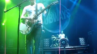 The Subways - No Goodbyes (live 01.03.12)