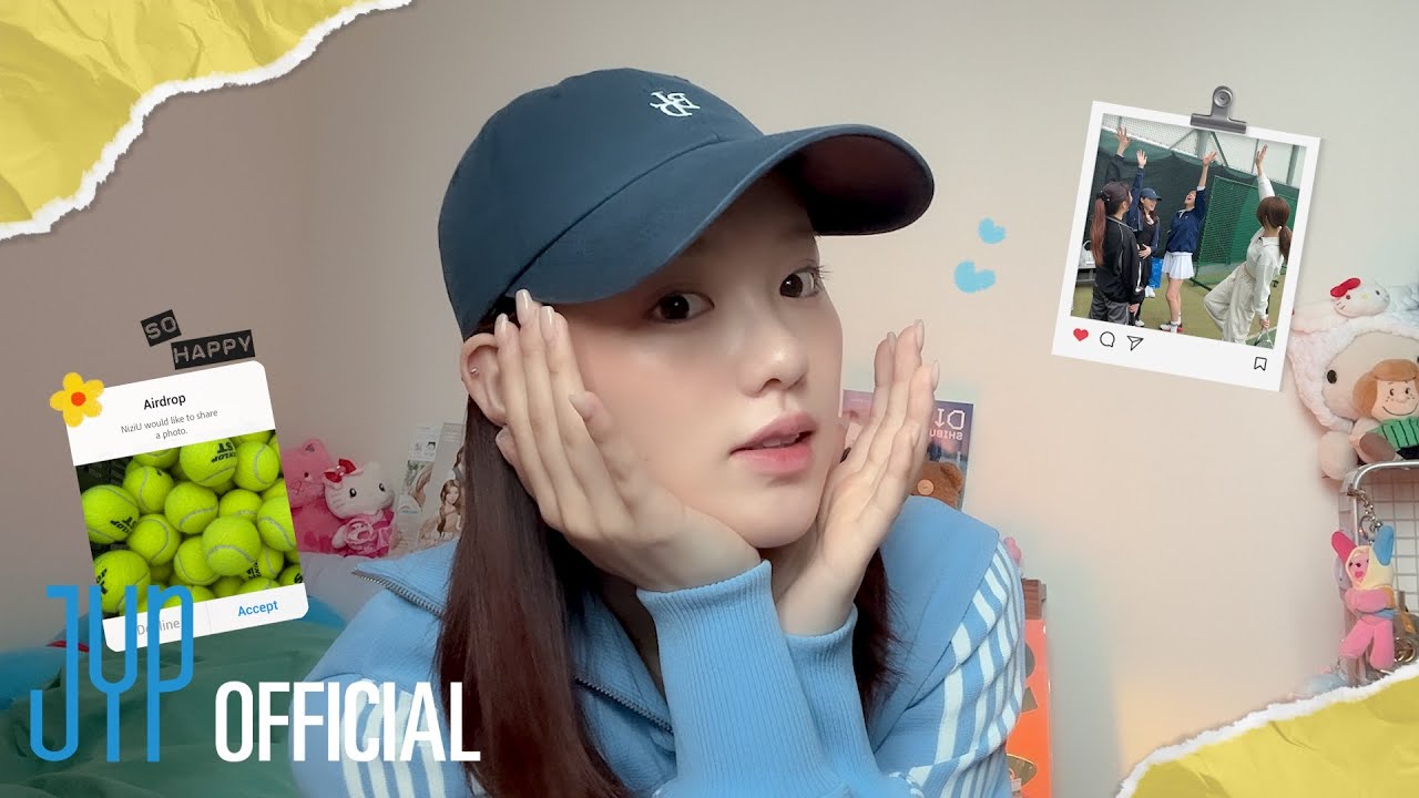 [#NiziUnplug] テニスVLOG🎾 | 友達とテニスしてきたよ(with.MAYA,AYAKA,NINA) | RIO's VLOG
