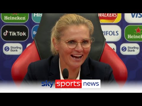 "I think it was phenomenal!" - Sarina Wiegman's reaction to Alessia Russo's outrageous backheel goal