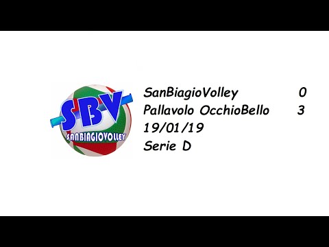 SanBiagioVolley 0 - 3 Pallavolo OcchioBello - 19/01/19 - Serie D