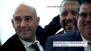 Bomnin Chevrolet West Kendall 2017 Dealer of the Year Award