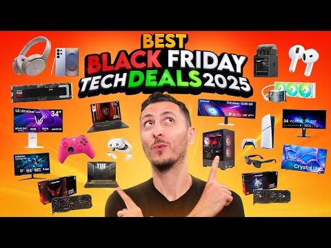 The Best Black Friday/Cyber Monday Tech Deals 2025!