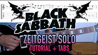 Zeitgeist - Black Sabbath (Guitar Solo Lesson + Tab)