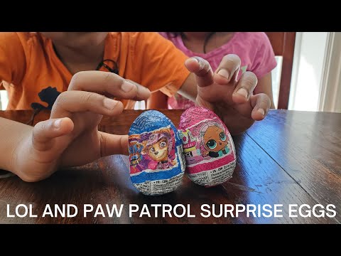 LoL and Paw Patrol Surprise Eggs# Kinder Joy Surprise Egg #Surprise Egg