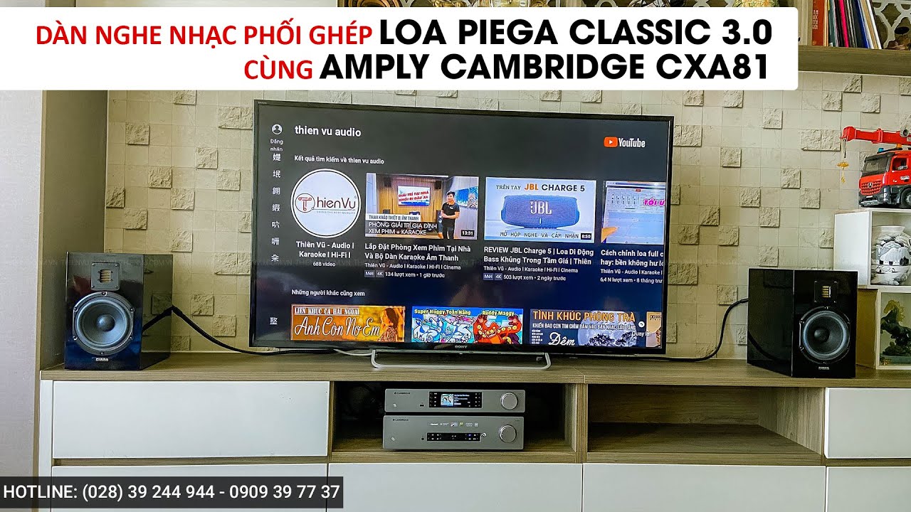 video Dàn Nghe Nhạc Jamo S7 27F NN-138TV Cao Cấp (Loa Jamo S7 27F, Amply Denon PMA 720 AE) 0