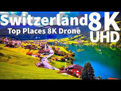 8K Switzerland | Switzerland in 8K ULTRA HD HDR Drone