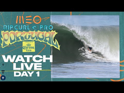 🔴 LIVE - MEO Rip Curl Pro Portugal presented by Corona Cero 2025 - Day 1