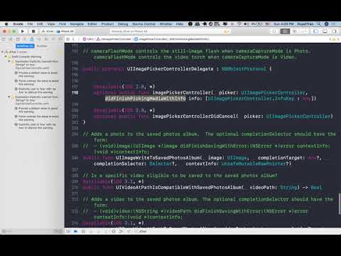 Swift 5 & Firebase 5 - Choosing Images with UIImagePickerController - Ep 17 Build Tinder + Chat