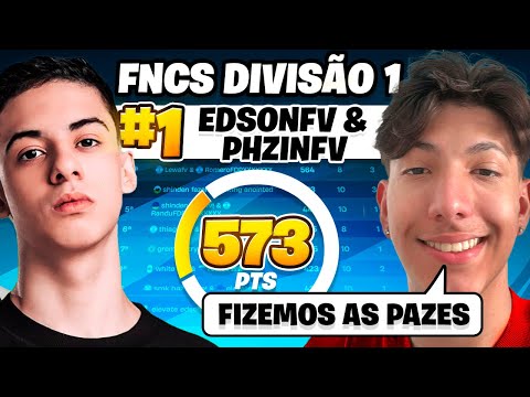 EDSON ENCONTROU O DUO PERFEITO E GANHOU A FNCS