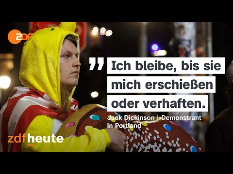 Portland wehrt sich: Donald Trump will das US-Militär einsetzen