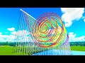 1 Vs 100 Spiral Loop Mega Water Slide Planet Coaster 2