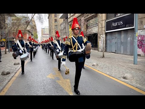 Escuela Militar - SALIDA Tedéum Ecuménico 2023 (4K-HD)