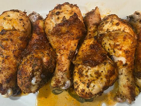 Juicy Seasoned Chicken Drumsticks Recipe