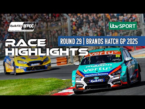 BTCC Round 29 Race Highlights | Brands Hatch GP 2025