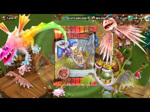 Cozy Companions Packs - Get All Dragons: Sparkle & Sparks, Spring Shredder, Sweet Cicle and More