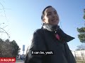 Latina Teen In A Spontaneous Outdoor Encounter Public Agent Street Interview Viral