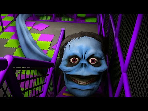 The Classrooms – BLUE FACE Monster Found in Play Area! 😱 (Full Encounter)”