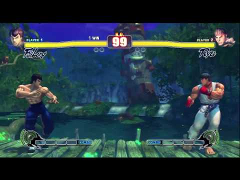 Justin Wong (Fei) vs Chris Hu (Ryu) 2/3 @ Battlefield Arcadia #6