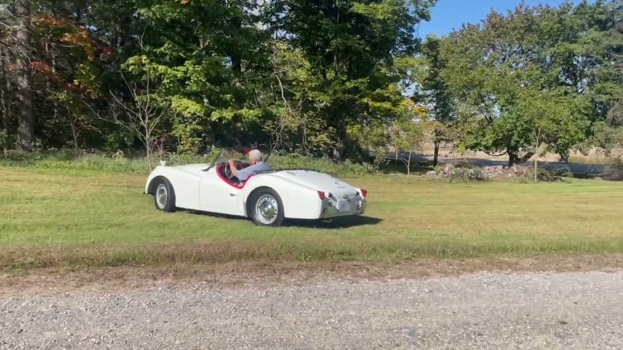 **SOLD on the CCC Buy-It-Now Lot** 1961 Triumph TR3A Roadster 4-Speed Manual with Overdrive Restored, Modified – Inspected