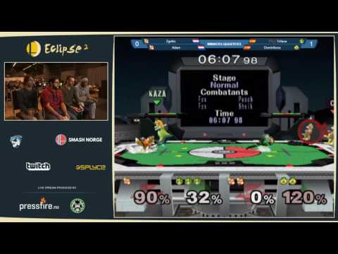 Eclipse 2 - Zgetto + Adam Vs. Heir | Trifasia + Overtriforce - Winners Quarters - Melee Doubles