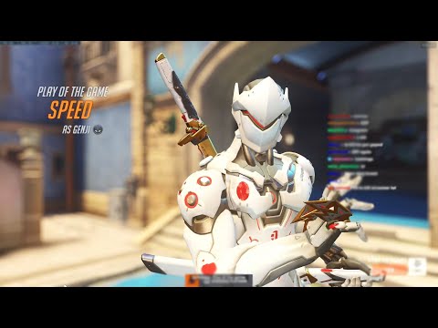 NECROS CARRY GENJI - POTG! OVERWATCH 2 TOP 500 SEASON 6