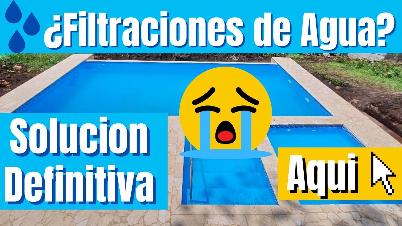 🎯MIRA ¿COMO IMPERMEABILIZAR una PISCINA de CONCRETO🏊‍♀️
