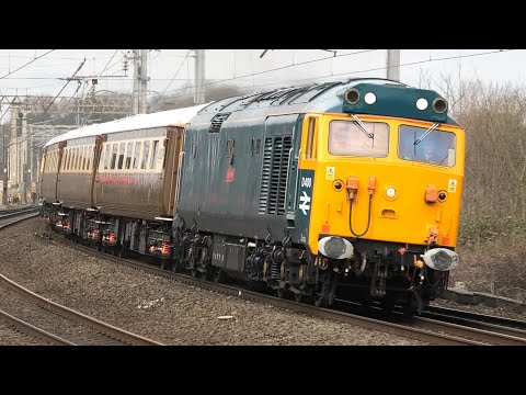 Fantastic Afternoon at Lancaster Station LSL 50050 at Speed Freight/Passenger trains Feb 18 2026 