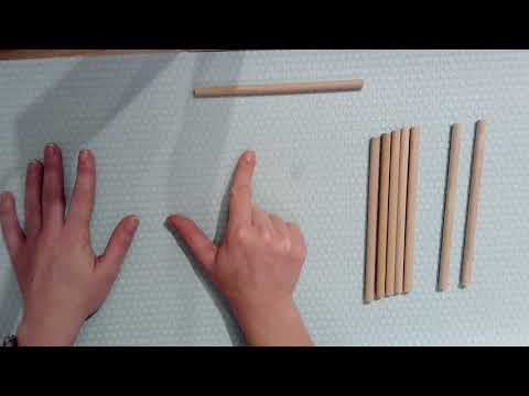 Zählen mit Fingern und Stäben (KULes Lernen)