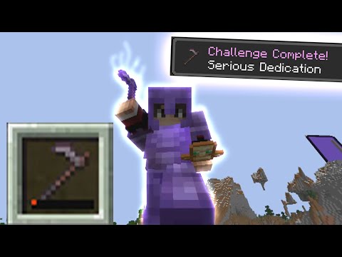 Jihita - Using a Netherite Hoe Until It Breaks! (Minecraft Hardcore #20)
