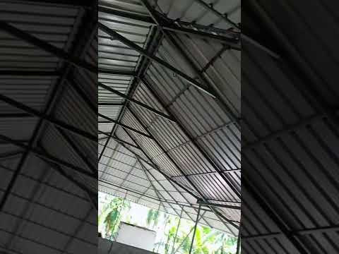 Mild steel roofing structure, for residential