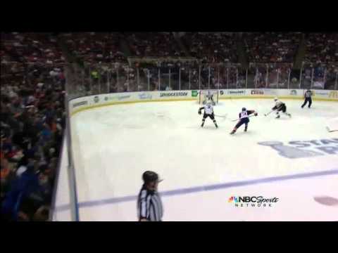 Michael Grabner snapshot goal 3-2 May 11 2013 Pittsburgh Penguins vs NY Islanders NHL Hockey