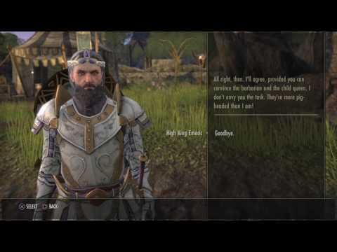 The Elder Scrolls Online: Tamriel Unlimited Meeting with the leaders