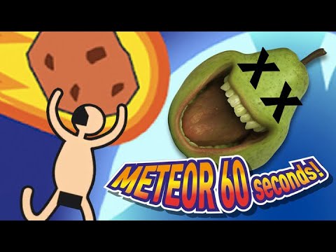 Pear DIES LAUGHING playing Meteor 60 seconds!