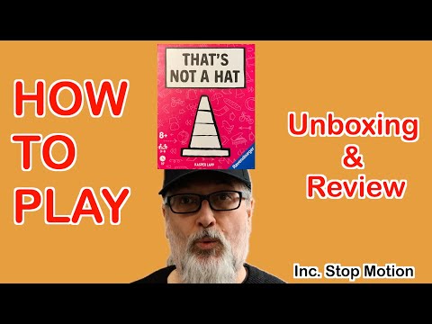 That’s Not A Hat | Party Card Game | Ravensburger | How to Play, Unboxing and Review