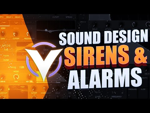 How To Sound Design Sirens & Alarms (using Vital)