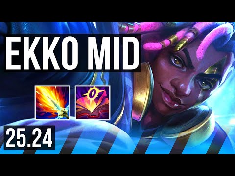 EKKO vs SYLAS (MID) | NA Master | 25.24