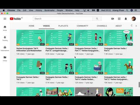 YouTube video