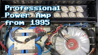 HH Electronic MX 900 Power Amp Inspection