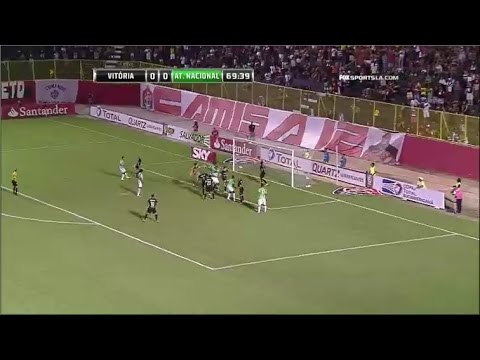 Vitória 0 - 1 Atlético Nacional Copa Sudamericana 2014