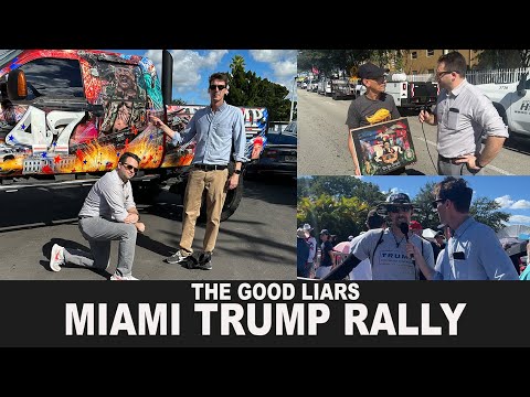 Thumbnail for The Good Liars at Miami Trump Rally by rally
