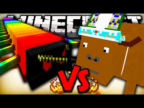 CHIEF THUNDERHOOVES VS RAINBOW CENTIPEDE - Minecraft Batalha de Mobs - OreSpawn Mod