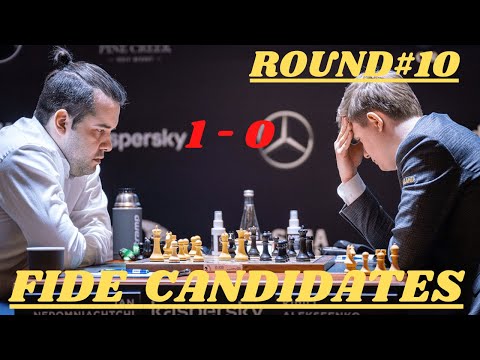 GM Nepomniachtchi Wins FIDE Chess Candidates 2021 | Nepo's quick win vs GM Kirill Alekseenko