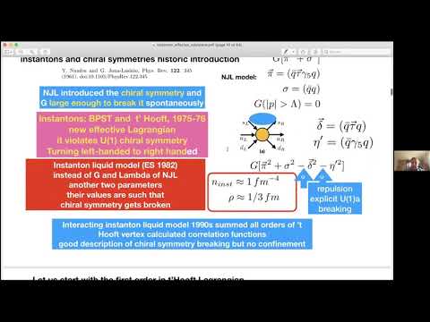 Instanton effects in hadronic structure, at rest and on the light front - Edward Shuryak