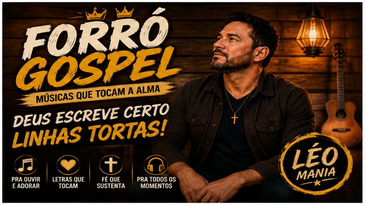 FORRÓ GOSPEL - DEUS ESCREVE CERTO POR LINHAS TORTAS!
