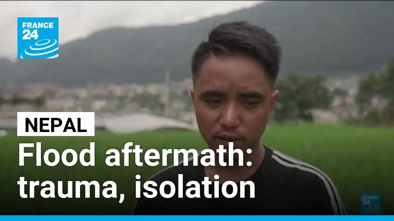 Nepal flood aftermath: Zip lines carry medicine as survivors relive the horror • FRANCE 24 English