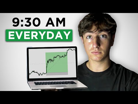 I trade ONE candle at the SAME time EVERY single day... and it turned me profitable